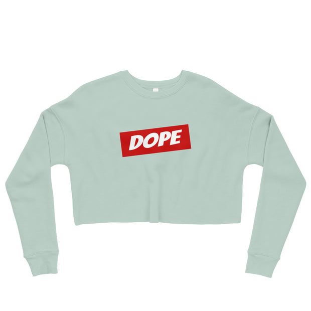 Dope Crop Sweatshirt - Mint