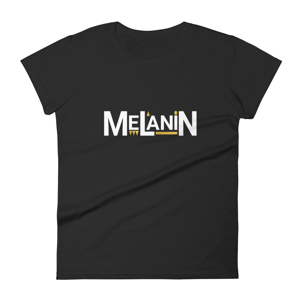 Melanin Women's Tee - Black