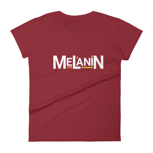 Melanin Womens Tee - Red